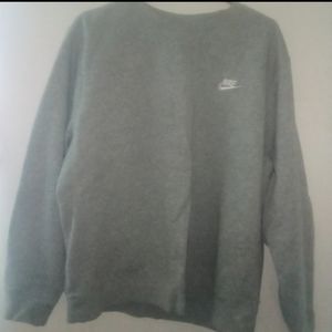 Nike sweatshirt.
